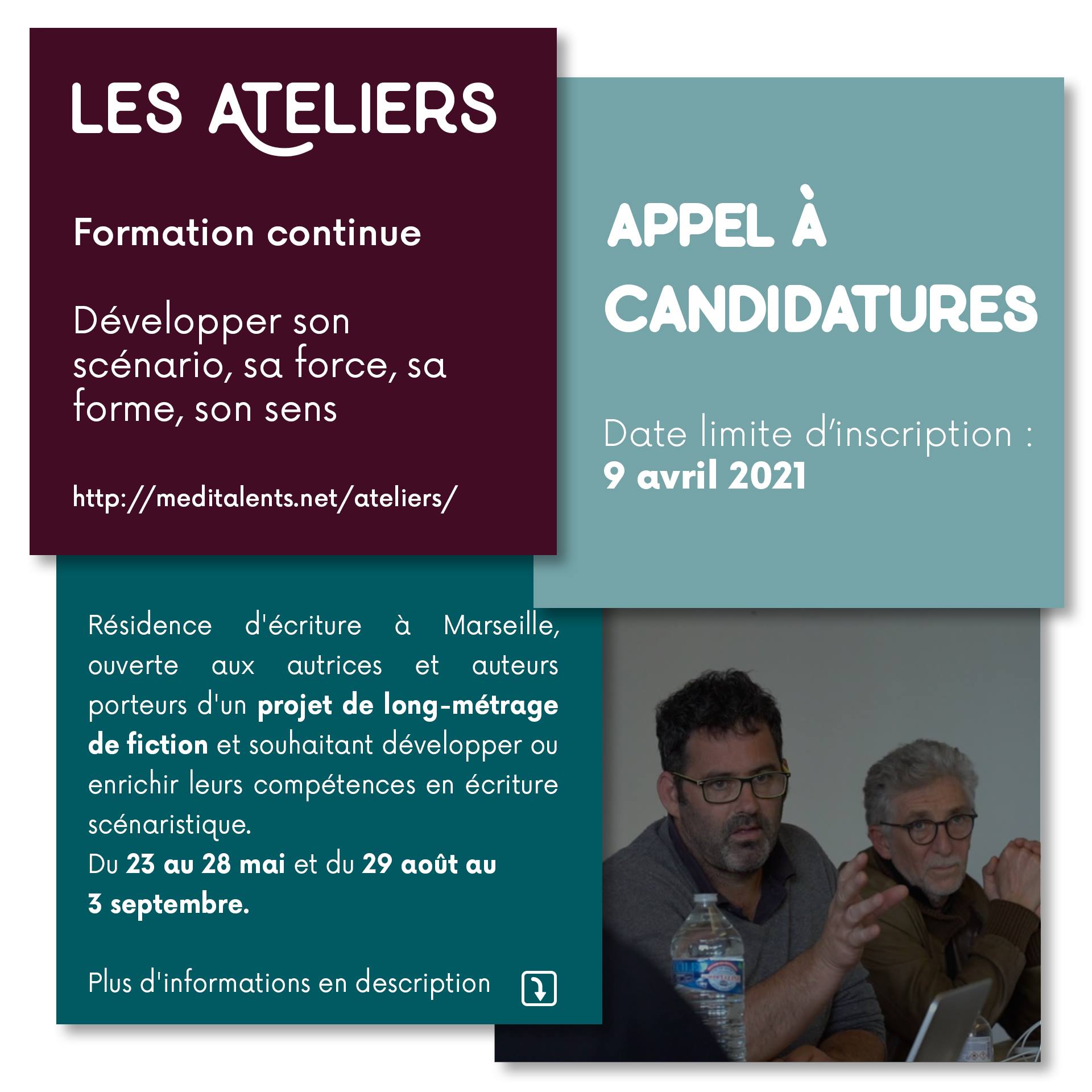 Méditalents développe de nouveaux ateliers d'écritures dans le cadre de la formation continue.