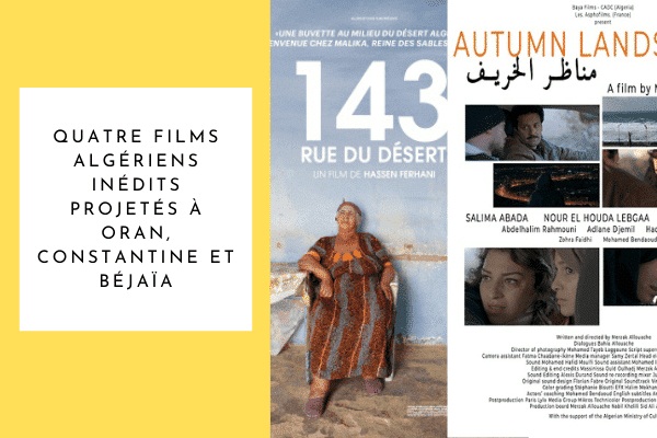 Cycle de films algériens inédits du 15 au 31 mars en Algérie