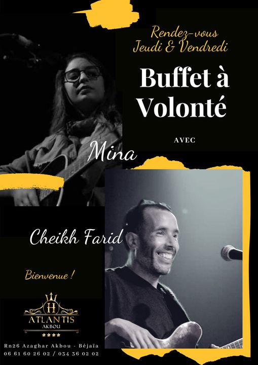 Cheikh Farid Msili et Mina Abdelaziz