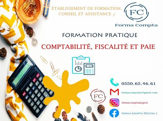 COMPTABILITÉ, FISCALITÉ ET PAIE° FORMATION PRATIQUE