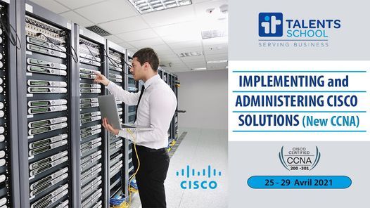 Implementing and administering Cisco solutions (CCNA)