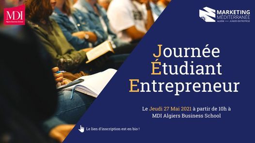Journée Étudiant Entrepreneur #JEE