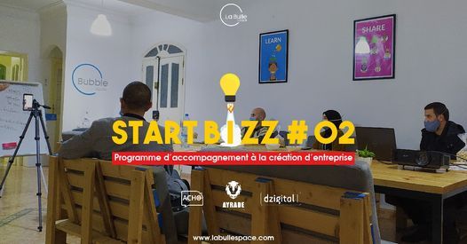 StartBizz #02- Programme d'accompagnement à la creation d'entreprise