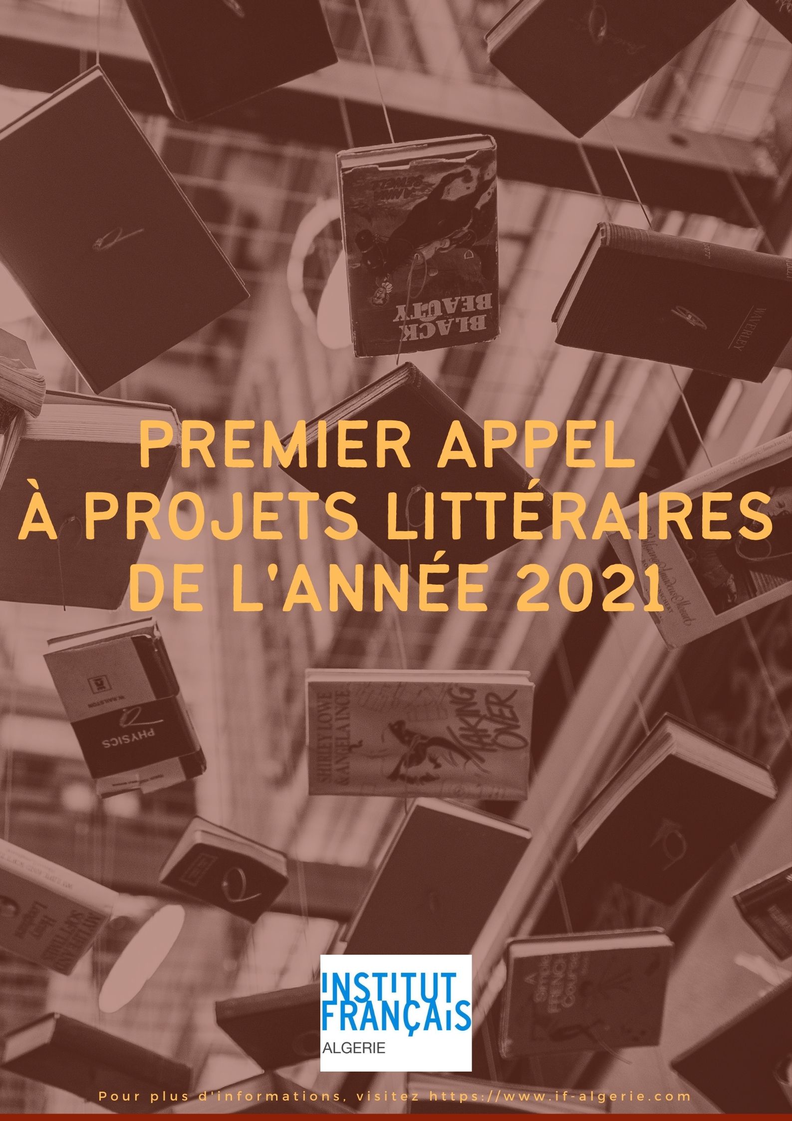 PREMIER APPEL À PROJETS LITTÉRAIRES DE L’ANNÉE 2021