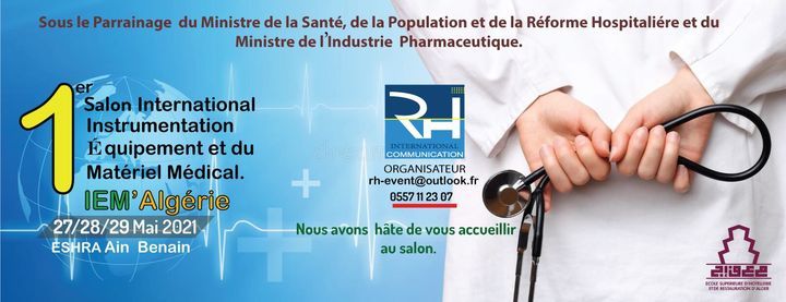 1er salon de l'Instrumentation et de l'équipement Médical.