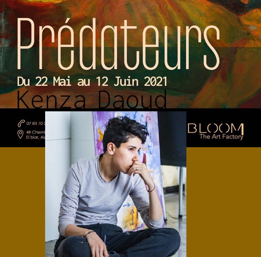 Kenza Daoud expose - Bloom The Art Factory -