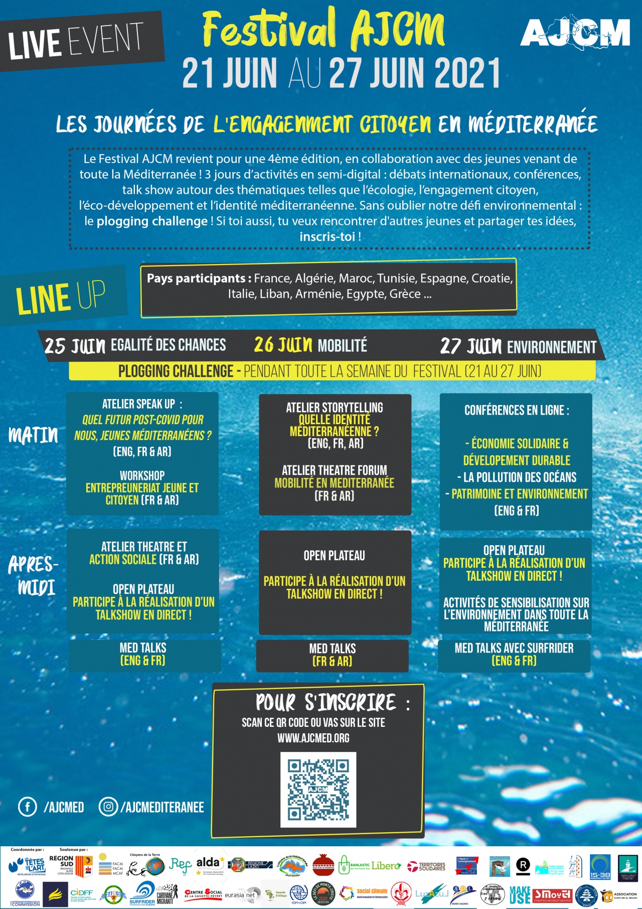 Les journées de l’engagement citoyen (festival AJCM) arrivent au mois de juin !