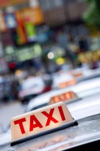 Des Chauffeurs de taxis