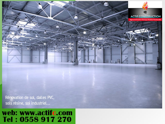 Revêtement sol. Sol PVC , résine , béton ciré...