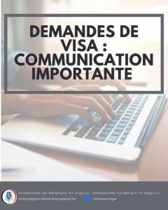 سفارة مملكة بلجيكا - Ambassade de Belgique en Algérie - Ambassade van België in Algerije