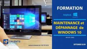 Maintenance et dépannage de Windows 10