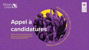 Le Programme des Nations Unies pour le développement - PNUD est à la recherche de 25 jeunes femmes africaines pour joindre son second programme des Jeunes Femmes Leaders.