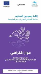 دعوة لندوة إفتراضية حول الموارد والاستدامة : ديناميكية متعددة الجهات الفاعلة، بين الرؤية والتجارب