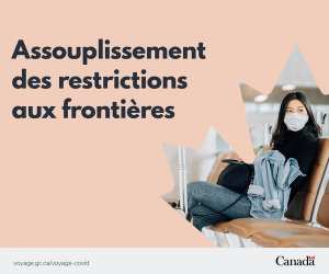 Depuis le 7 septembre, les voyageurs entièrement vaccinés peuvent entrer au Canada.
