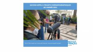 SECOND APPEL À PROJETS CINÉMATOGRAPHIQUES DE L'ANNÉE 2021