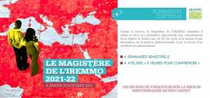 D’octobre 2021 à juin 2022, 100 heures de formation sur la région Méditerranée Moyen-Orient