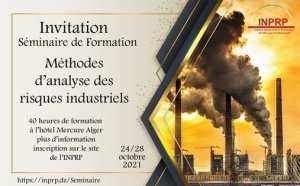 Séminaire de Formation Méthodes d'analyse des risques industriels