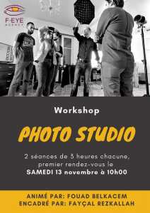 F-eye Agency Oran : formation en Photographie de studio