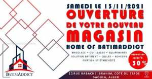 Ouverture du magasin BatimAddict Saoula