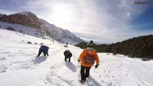 Thala Guilef sous la neige ( randonnée)