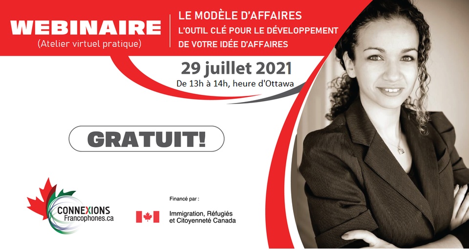 Le mois de l’entrepreneuriat continue avec Connexions Francophones !