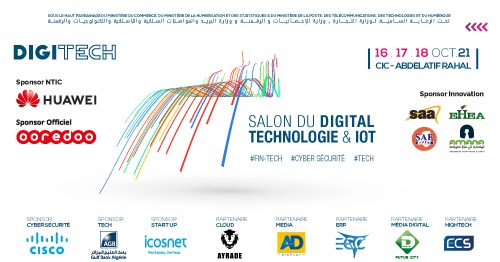 #Digitech est l'événement référence du digital technologies iot et monétique en Algérie.