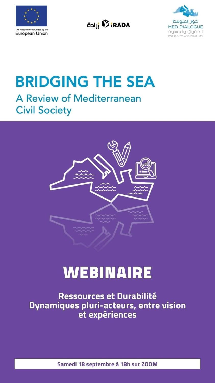Invitation au Webinaire : Ressources et Durabilité : Dynamiques pluri-acteurs, entre vision et expériences