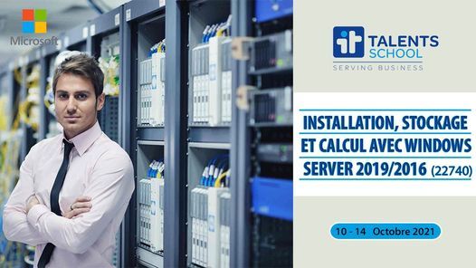 Installation, stockage et calcul avec Windows Server