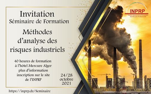 Séminaire de Formation Méthodes d'analyse des risques industriels