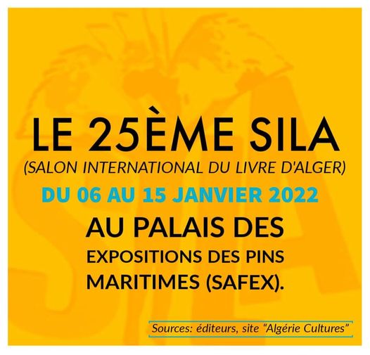 25ème SILA du 06 au 15 janvier 2022