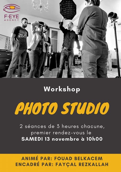 F-eye Agency Oran : formation en Photographie de studio