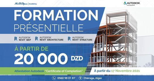Formation Autodesk ( Revite MEP- Structure- Architecture )