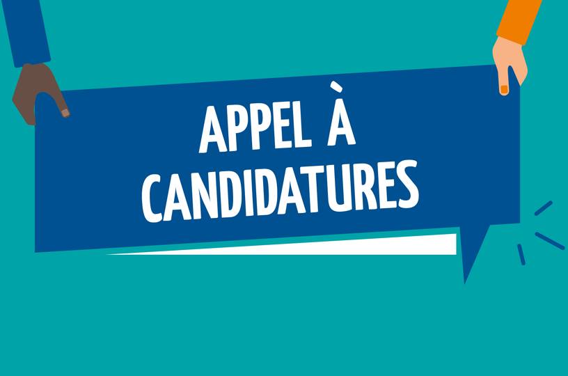 APPEL À CANDIDATURES
