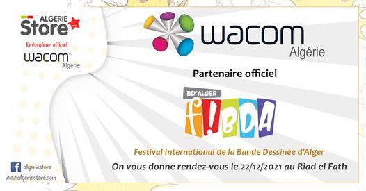 Wacom partenaire officiel Fibda
