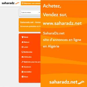 Site Annonce en Algérie | SaharaDz