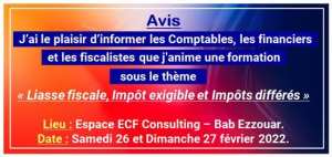 Formation sur la liasse fiscale