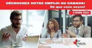 Ne ratez pas l'occasion de réseauter avec des employeurs francophones canadiens, en dehors du Québec,