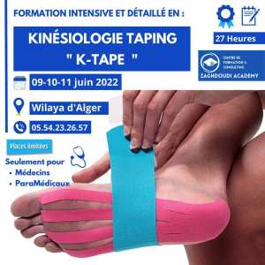 Formation Intensive et Détaillée en Kinésiologie Taping   K-Tape