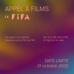 APPEL À SOUMISSIONS POUR LA 41e ÉDITION DU FIFA
