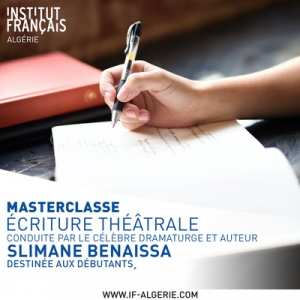 masterclass d’écriture théâtrale - Pour débutants et amoureux de l'écriture