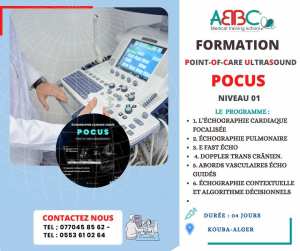 Formation en Échographie d' urgences #POCUS/Niveau 01