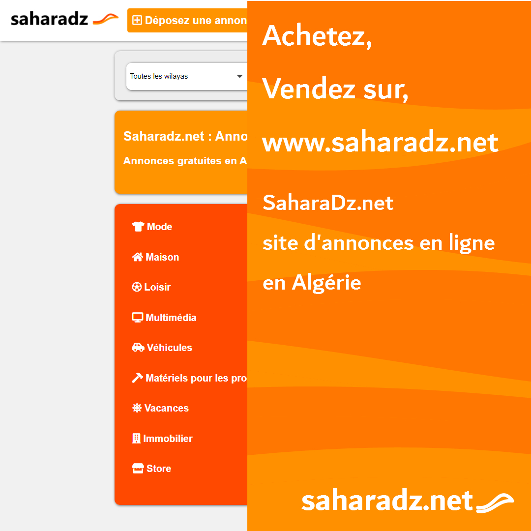 Site Annonce en Algérie | SaharaDz