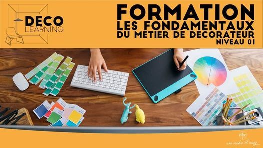 Formation les fondamentaux du métier de Décorateur