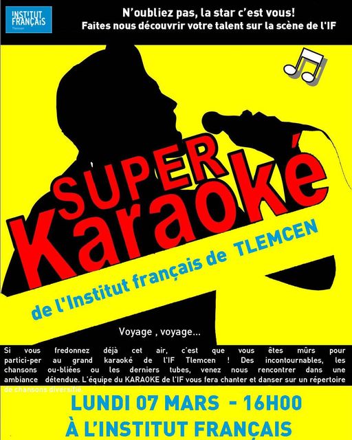 Institut Français Tlemcen KARAOKÉ