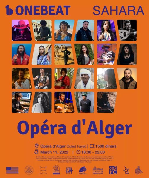 OneBeat Sahara est à ‎Opéra d'Alger - 