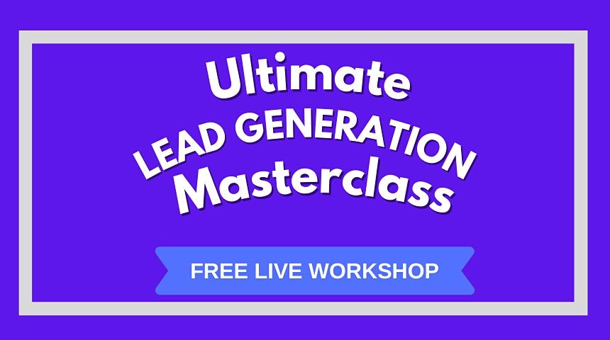 Lead Generation Masterclass — Algiers