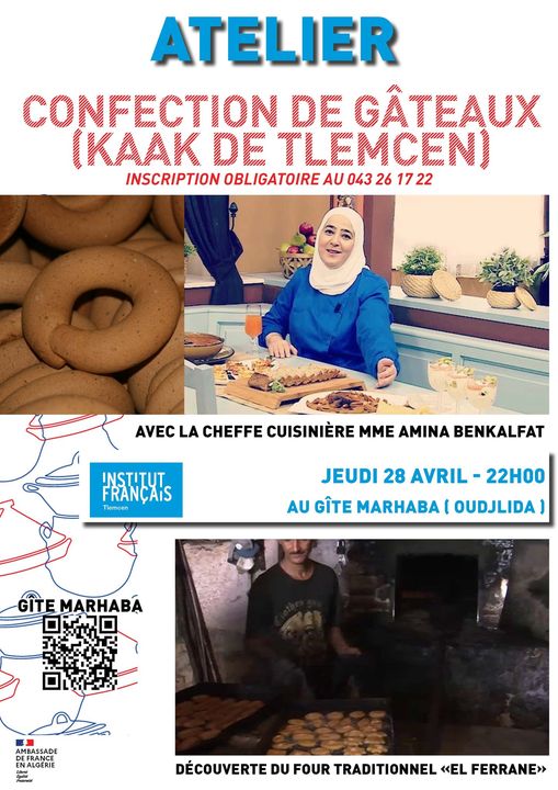 Atelier Amina BENKALFATE - KAAK de Tlemcen