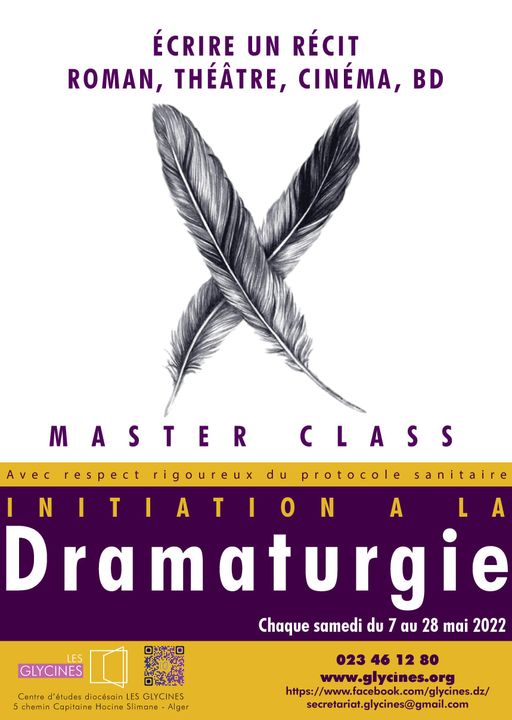 Les Glycines Centre d'Etudes Diocésain Alger · initiation à la dramaturgie