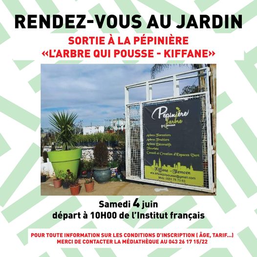 Institut Français Tlemcen- Atelier Jardinage