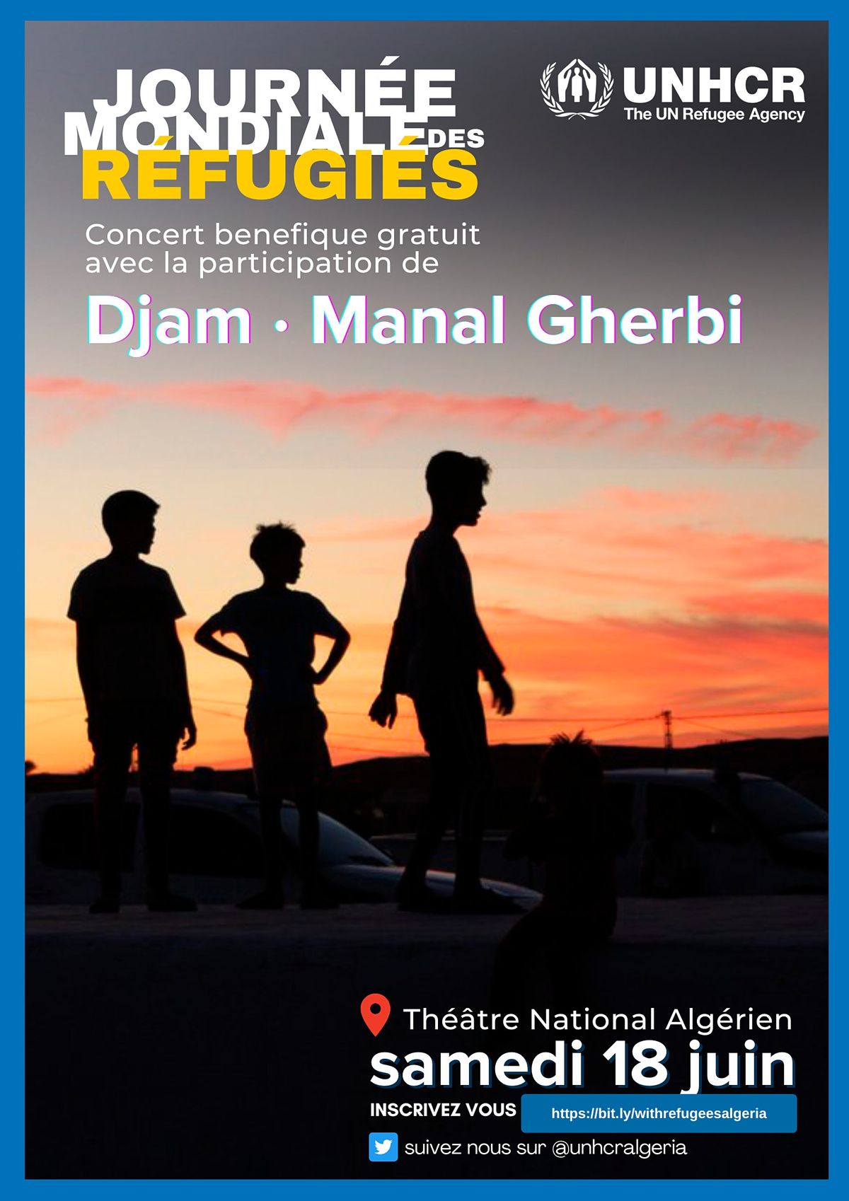 Concert Benefique pour la Journée Mondiale des Réfugiés